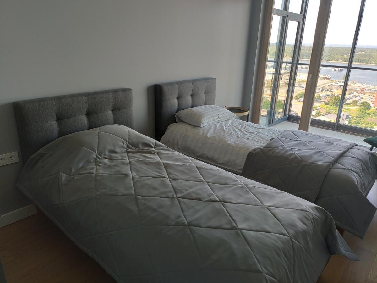 Sea Gate Apartment 20Th Floor Klaipeda Bagian luar foto