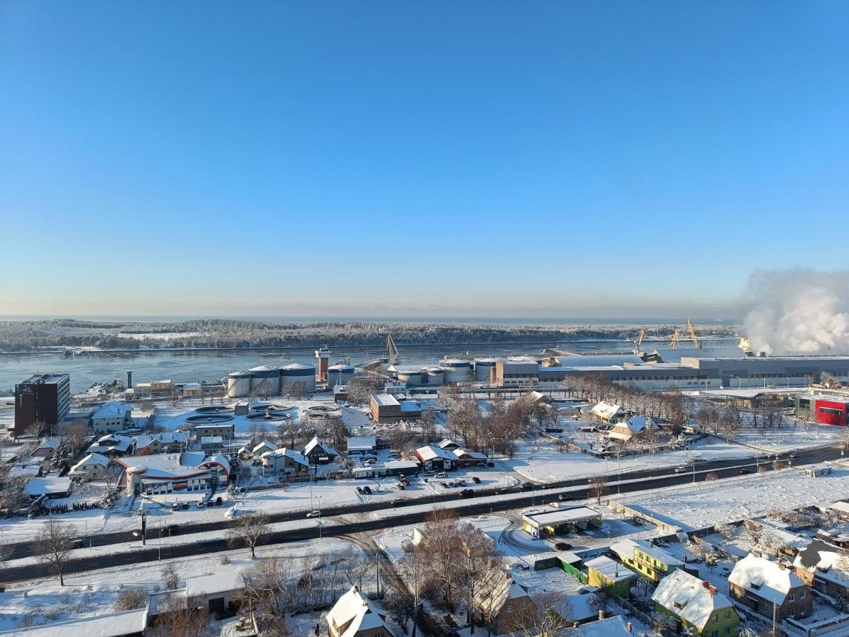 Sea Gate Apartment 20Th Floor Klaipeda Bagian luar foto