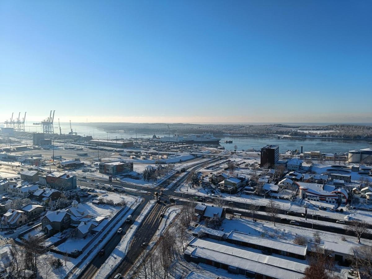 Sea Gate Apartment 20Th Floor Klaipeda Bagian luar foto